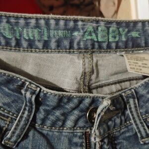 Abby High Rise Blue Jeans